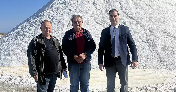 Σπύρος Κουλκουδίνας: Εργασιακή ασφάλεια για τους εργαζόμενους στις Αλυκές στο ενδεχόμενο αξιοποίησης τους από το Υπερταμείο