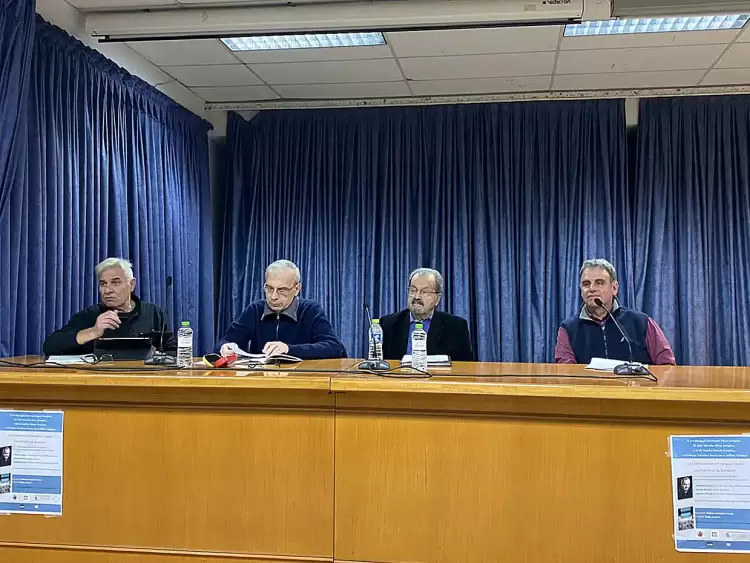 O Δήμος Κατερίνης τίμησε τον Νίκο Βαρμάζη