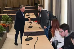 Ενημερωτική επίσκεψη εκπαιδευόμενων της ΕΠΑ.Σ ΔΥΠΑ ΟΑΕΔ στον Δήμο Κατερίνης