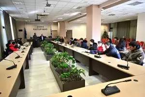 Ενημερωτική επίσκεψη εκπαιδευόμενων της ΕΠΑ.Σ ΔΥΠΑ ΟΑΕΔ στον Δήμο Κατερίνης