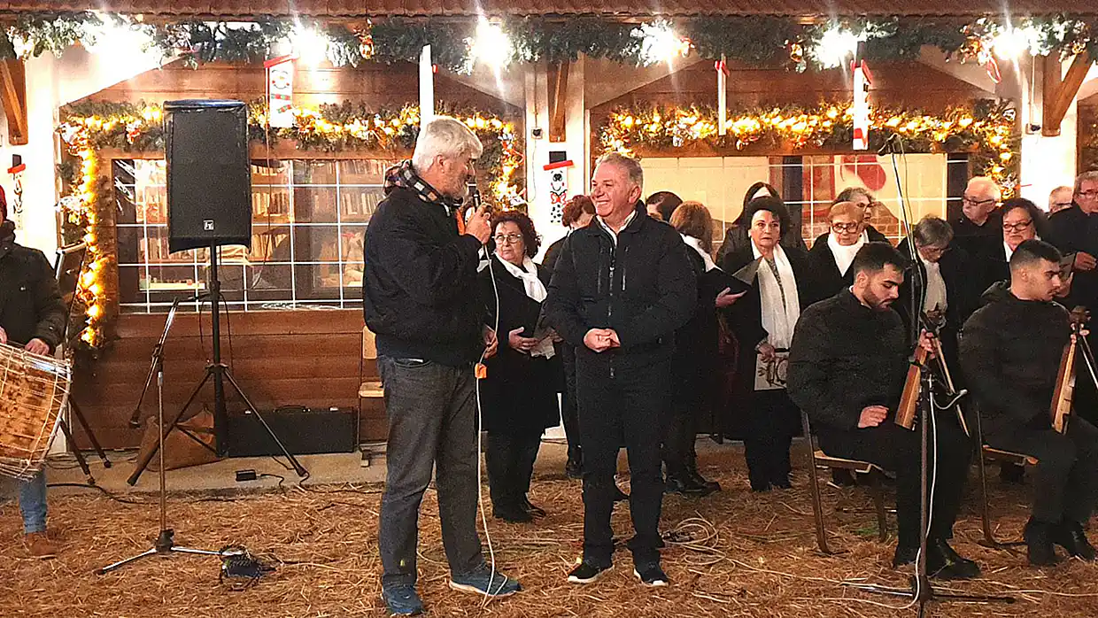 Η Ένωση Ποντίων Πιερίας στο “Χριστουγεννιάτικο Χωριό του Κόσμου» της Εθελοντικής Ομάδας Δράσης Ν. Πιερίας