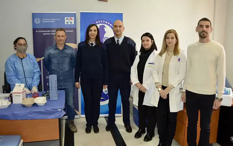 Εθελοντική αιμοδοσία της ΕΑΥ Πιερίας