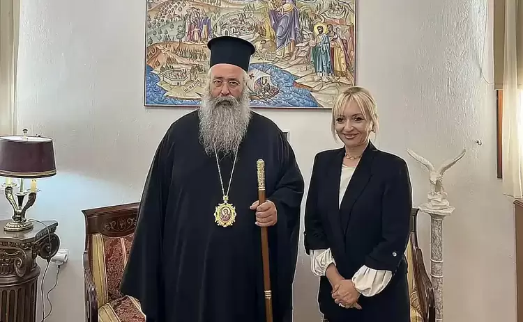 Η Ιερά Μητρόπολη Κίτρους, Κατερίνης και Πλαταμώνος συγχαίρει την Αντιπεριφερειάρχη Πιερίας