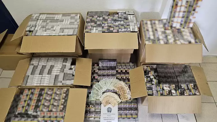 Κατερίνη: Αλλοδαπός βρέθηκε με περισσότερα από 8.000 πακέτα τσιγάρων