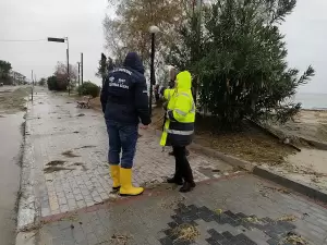 Κατερίνη – Κακοκαιρία Bora: Κλιμάκια της τεχνικής υπηρεσίας του Δήμου αποτυπώνουν το μέγεθος των καταστροφών