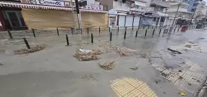 Κατερίνη – Κακοκαιρία Bora: Κλιμάκια της τεχνικής υπηρεσίας του Δήμου αποτυπώνουν το μέγεθος των καταστροφών