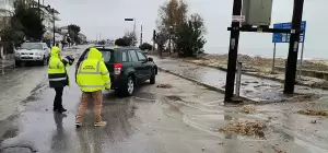 Κατερίνη – Κακοκαιρία Bora: Κλιμάκια της τεχνικής υπηρεσίας του Δήμου αποτυπώνουν το μέγεθος των καταστροφών