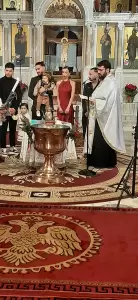 Ο Κατερινιώτης Κυριάκος Σαββίδης βάπτισε τον γιό του