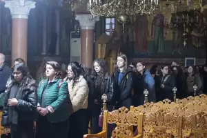 Προσκύνημα φοιτητριών στην Ιερά Μονή Αγίας Κυριακής Ημαθίας