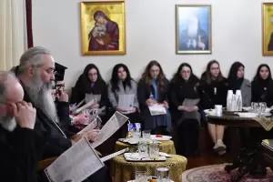 Προσκύνημα φοιτητριών στην Ιερά Μονή Αγίας Κυριακής Ημαθίας