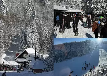 Στα λευκά το Xιονοδρομικό Kέντρο Ελατοχωρίου – Εκπληρώθηκαν οι ευχές για «λευκά» Χριστούγεννα