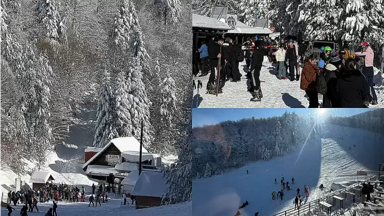 Στα λευκά το Xιονοδρομικό Kέντρο Ελατοχωρίου – Εκπληρώθηκαν οι ευχές για «λευκά» Χριστούγεννα