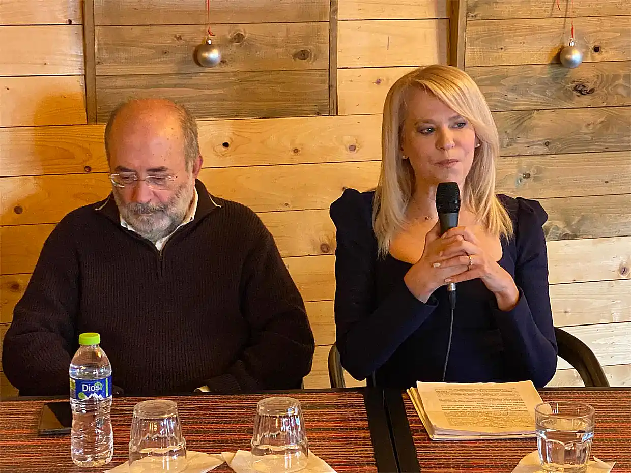 Στην Κατερίνη η Θεοδώρα Τζάκρη από το Κίνημα Δημοκρατίας του Στεφάνου Κασελλάκη (εικόνες – βίντεο)