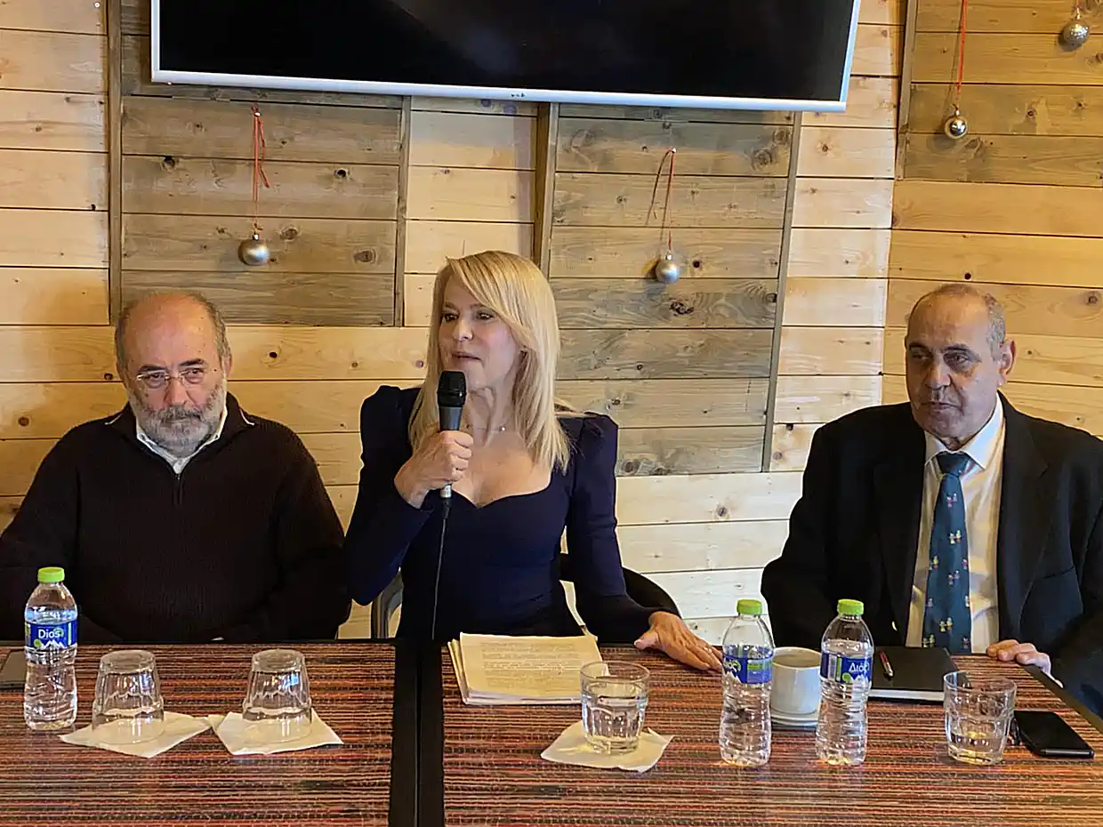 Στην Κατερίνη η Θεοδώρα Τζάκρη από το Κίνημα Δημοκρατίας του Στεφάνου Κασελλάκη (εικόνες – βίντεο)