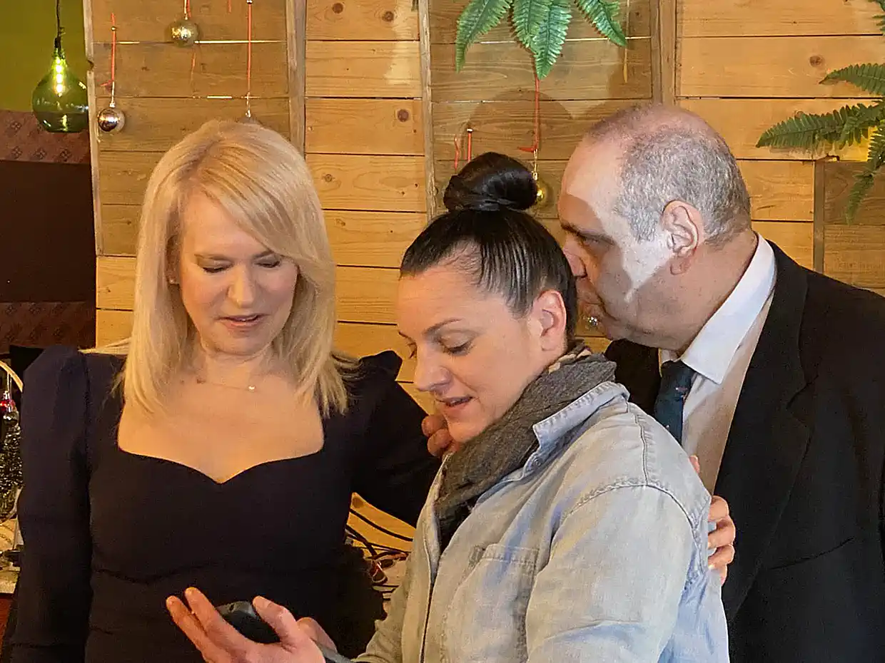 Στην Κατερίνη η Θεοδώρα Τζάκρη από το Κίνημα Δημοκρατίας του Στεφάνου Κασελλάκη