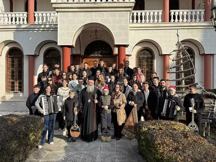Τα πρώτα κάλαντα στην Ιερά Μητρόπολη Κίτρους
