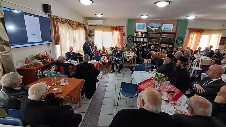 Τιμήθηκε στο Κολινδρό ο συγγραφέας και δημοσιογράφος Γ. Τσαμπούρης