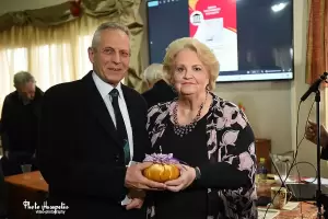 Τιμήθηκε στο Κολινδρό ο συγγραφέας και δημοσιογράφος Γ. Τσαμπούρης