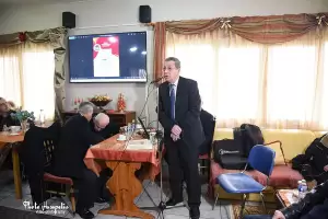 Τιμήθηκε στο Κολινδρό ο συγγραφέας και δημοσιογράφος Γ. Τσαμπούρης