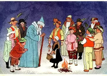 Η κυρά καλή, η κυρά κακή και οι 12 μήνες του χρόνου