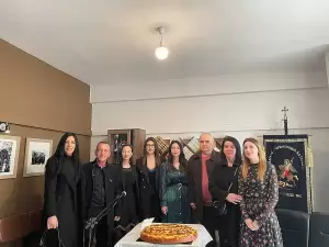 Αγιασμός και Κοπή Πρωτοχρονιάτικης Βασιλόπιτας για τον Σύλλογο Αηδημητρινών