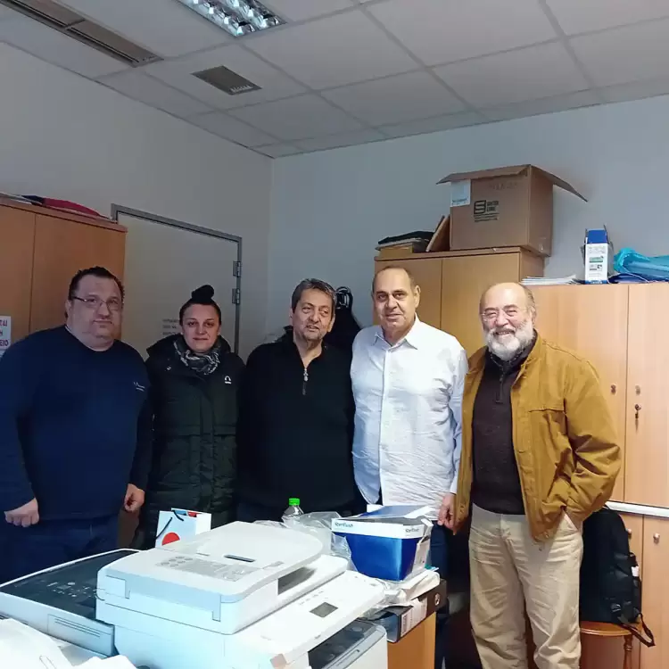 Αντιπροσωπεία του Κινήματος Δημοκρατίας Πιερίας συναντήθηκε με τον Πρόεδρο των Εργαζομένων του Νοσοκομείου Κατερίνης
