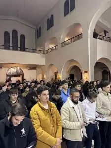 Η Αρχαιοπρεπής Λειτουργία Αποστολικών Διαταγών και Κοπή Βασιλόπιτας Γραφείου Νεότητας Ιεράς Μητροπόλεως  Κίτρους