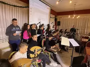 Η Αρχαιοπρεπής Λειτουργία Αποστολικών Διαταγών και Κοπή Βασιλόπιτας Γραφείου Νεότητας Ιεράς Μητροπόλεως  Κίτρους