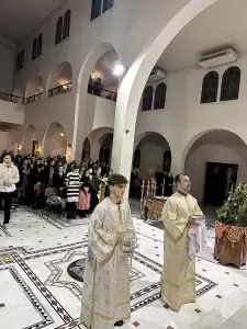 Η Αρχαιοπρεπής Λειτουργία Αποστολικών Διαταγών και Κοπή Βασιλόπιτας Γραφείου Νεότητας Ιεράς Μητροπόλεως  Κίτρους