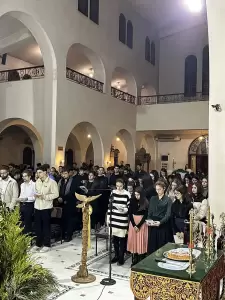 Η Αρχαιοπρεπής Λειτουργία Αποστολικών Διαταγών και Κοπή Βασιλόπιτας Γραφείου Νεότητας Ιεράς Μητροπόλεως  Κίτρους