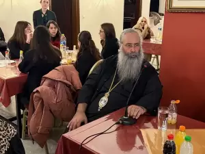 Η Αρχαιοπρεπής Λειτουργία Αποστολικών Διαταγών και Κοπή Βασιλόπιτας Γραφείου Νεότητας Ιεράς Μητροπόλεως  Κίτρους