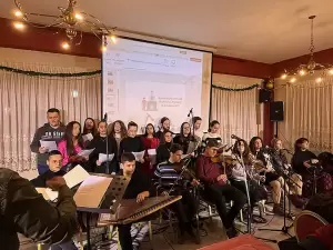 Η Αρχαιοπρεπής Λειτουργία Αποστολικών Διαταγών και Κοπή Βασιλόπιτας Γραφείου Νεότητας Ιεράς Μητροπόλεως  Κίτρους