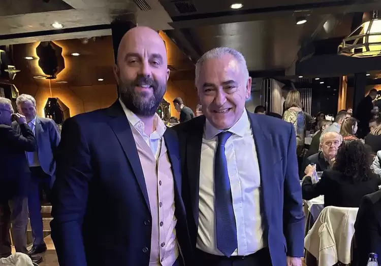 Ο Δ. Σαμαράς Γ. Γ. του Επιμελητηρίου Πιερίας στην κοπή βασιλόπιτας του ΕΒΕ Αθηνών