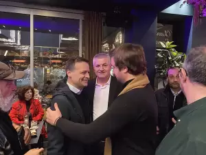 Ο Δήμαρχος Αθηνών Χάρης Δούκας έκοψε την βασιλόπιτα της Νομαρχιακής ΠΑΣΟΚ Πιερίας 