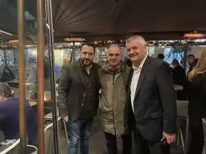 Ο Δήμαρχος Αθηνών Χάρης Δούκας έκοψε την βασιλόπιτα της Νομαρχιακής ΠΑΣΟΚ Πιερίας 