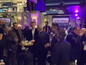 Ο Δήμαρχος Αθηνών Χάρης Δούκας έκοψε την βασιλόπιτα της Νομαρχιακής ΠΑΣΟΚ Πιερίας 