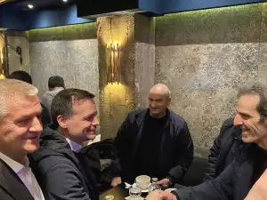 Ο Δήμαρχος Αθηνών Χάρης Δούκας έκοψε την βασιλόπιτα της Νομαρχιακής ΠΑΣΟΚ Πιερίας 