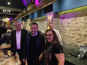 Ο Δήμαρχος Αθηνών Χάρης Δούκας έκοψε την βασιλόπιτα της Νομαρχιακής ΠΑΣΟΚ Πιερίας 