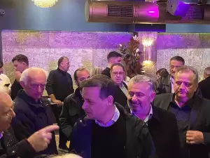 Ο Δήμαρχος Αθηνών Χάρης Δούκας έκοψε την βασιλόπιτα της Νομαρχιακής ΠΑΣΟΚ Πιερίας 