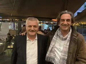 Ο Δήμαρχος Αθηνών Χάρης Δούκας έκοψε την βασιλόπιτα της Νομαρχιακής ΠΑΣΟΚ Πιερίας 