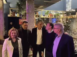 Ο Δήμαρχος Αθηνών Χάρης Δούκας έκοψε την βασιλόπιτα της Νομαρχιακής ΠΑΣΟΚ Πιερίας 