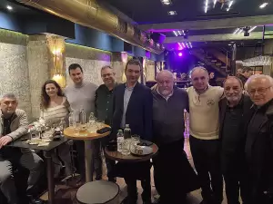 Ο Δήμαρχος Αθηνών Χάρης Δούκας έκοψε την βασιλόπιτα της Νομαρχιακής ΠΑΣΟΚ Πιερίας 