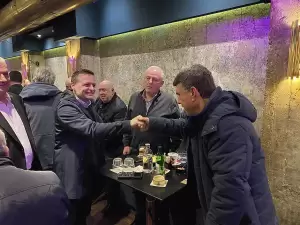 Ο Δήμαρχος Αθηνών Χάρης Δούκας έκοψε την βασιλόπιτα της Νομαρχιακής ΠΑΣΟΚ Πιερίας 