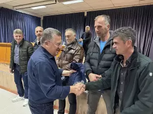 Δήμος Κατερίνης: Κοπή πίτας διοίκησης & εργαζομένων στο Πνευματικό Κέντρο