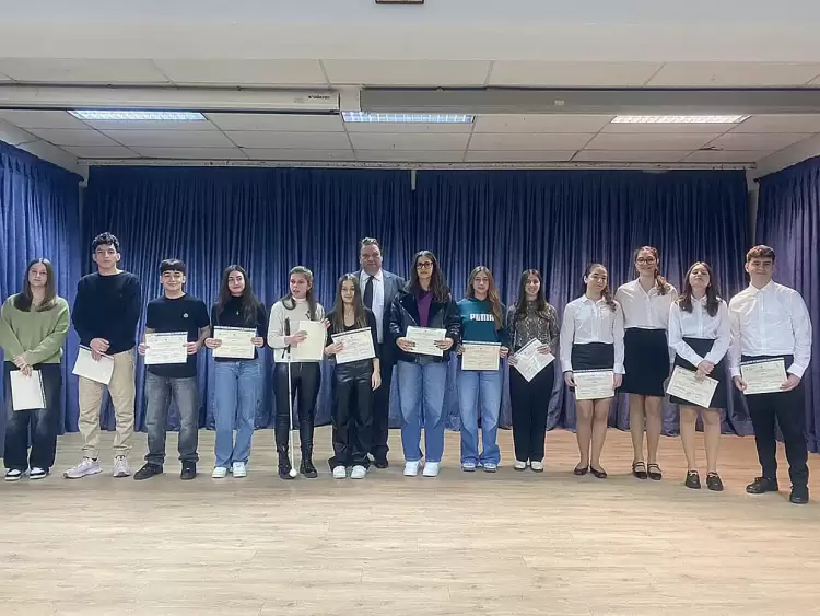 Εκδήλωση βράβευσης διακριθέντων μαθητών από την Δευτεροβάθμια Εκπαίδευση
