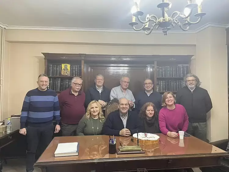 Ο Ιατρικός Σύλλογος Πιερίας έκοψε πίτα Ο Ιατρικός Σύλλογος Πιερίας έκοψε πίτα