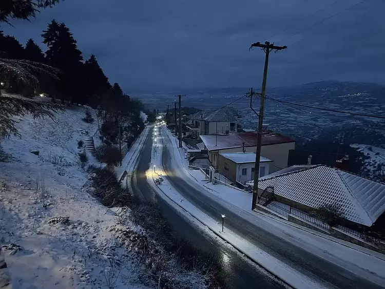Κατερίνη: Κλειστός για τα φορτηγά ο δρόμος προς Ελασσόνα