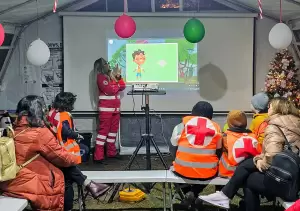 Κατερίνη: Ο Ερυθρός Σταυρός στο Πάρκο των Χρωμάτων Κατερίνη: Ο Ερυθρός Σταυρός στο Πάρκο των Χρωμάτων