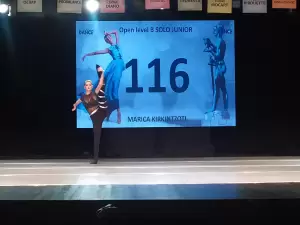 Η Κατερινιώτισα Μάριτσα Κιρκιντζώτη πρώτη σε διεθνή διαγωνισμό συγχρόνου μπαλέτου στο Βελιγράδι