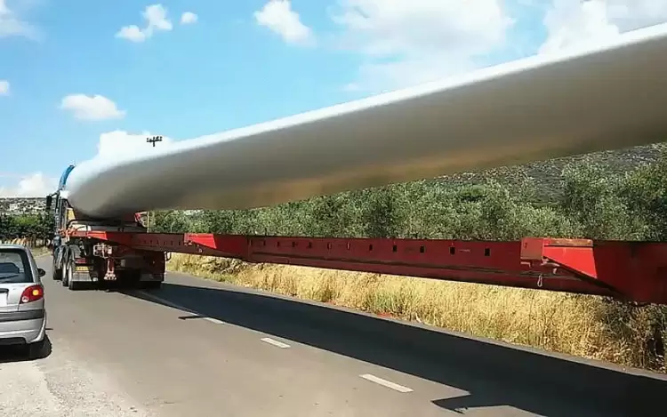 Κυκλοφοριακές ρυθμίσεις στην Εγνατία Οδό στην Ημαθία για μεταφορά ανεμογεννήτριας Κυκλοφοριακές ρυθμίσεις στην Εγνατία Οδό στην Ημαθία για μεταφορά ανεμογεννήτριας